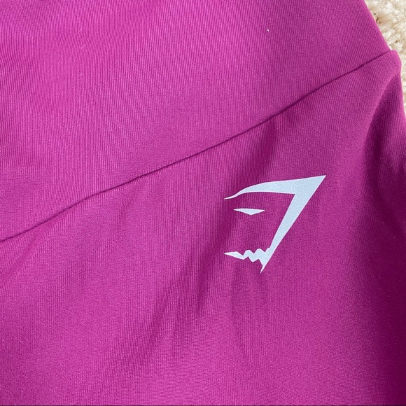 Gymshark High Waist berry red leggings - Picture 3 of 7
